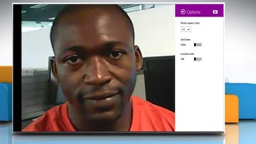 How to customize the settings of Camera app on a Windows® 8.1 PC