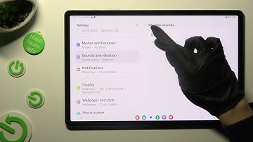 How to Enter Vibration Settings in SAMSUNG Galaxy Tab S9+ – Find Vibration Options