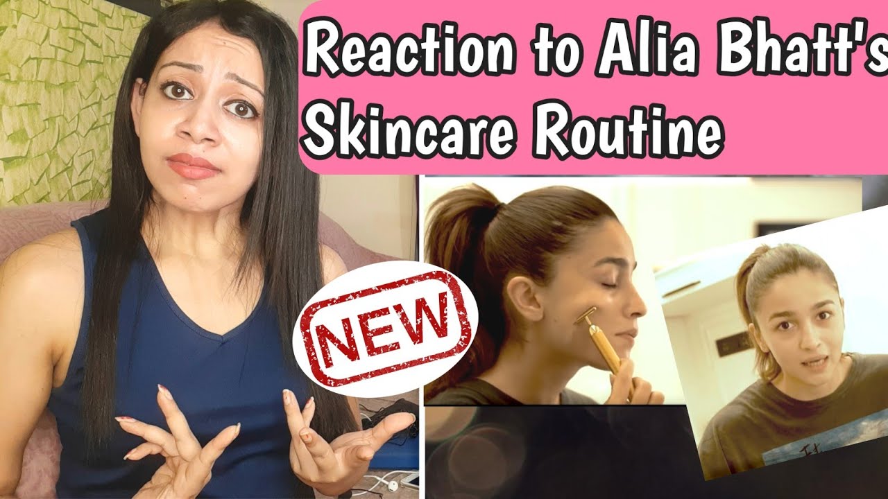Reaction to Alia Bhatt's Skincare Routine sunscreen?! Niacinamide