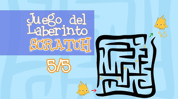 Programación con Scratch del VideoJuego del laberinto (5/5)