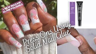 How to Apply Press Ons using Solid Nail Glue | BTArtBox Gel X Nails | Madam Glam House of Life screenshot 5