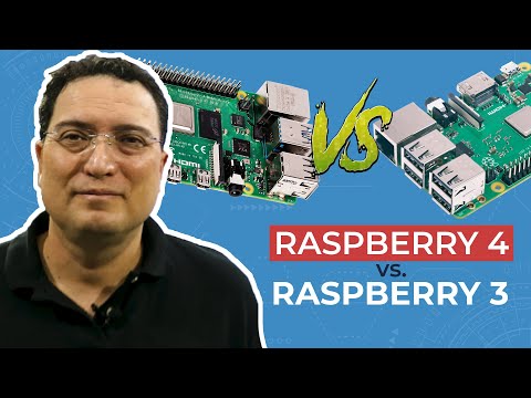 Raspberry 4 vs Raspberry 3 - YouTube