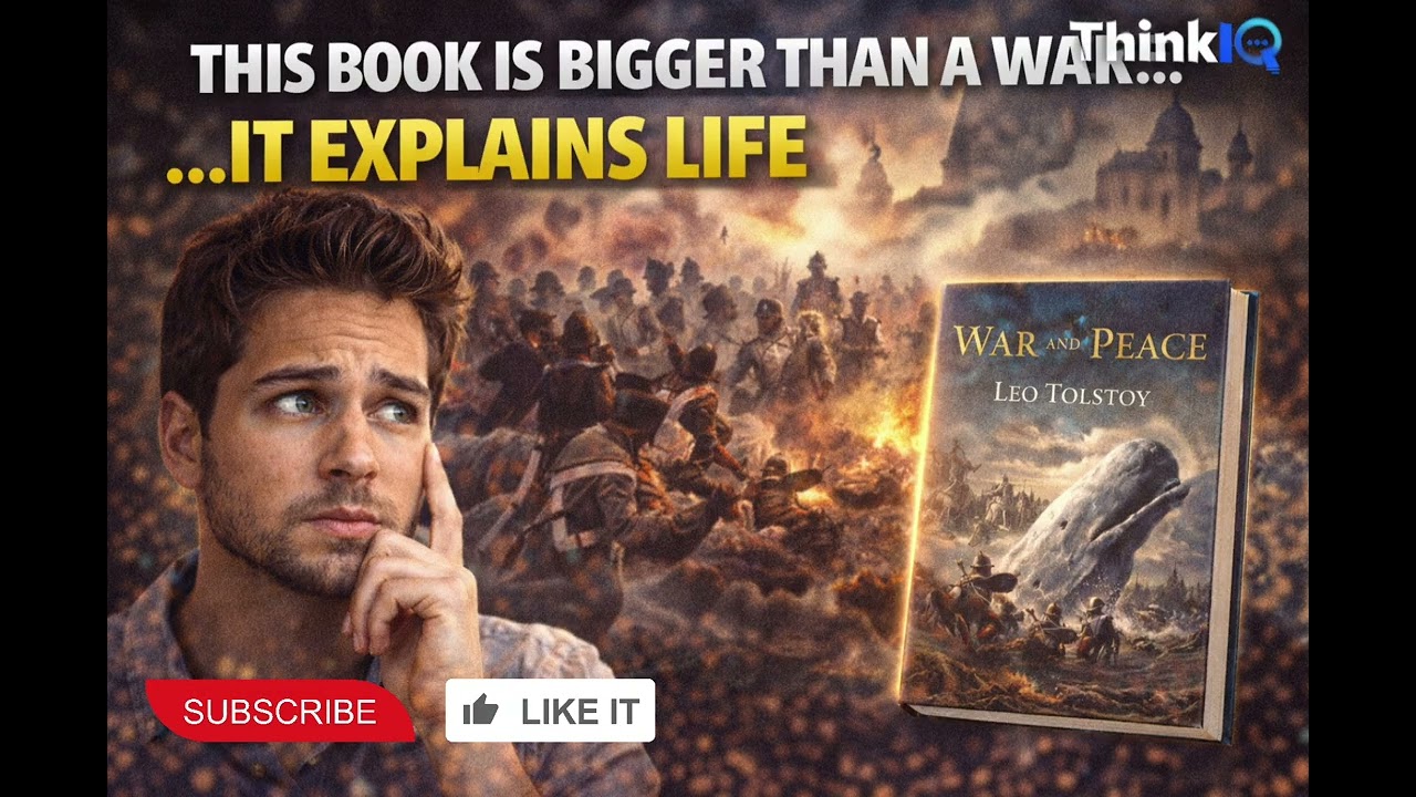 War and Peace 💂‍♂️♟️| Book Is Bigger Than a War… It Explains Life | Leo Tolstoy | Hindi | 📘Audiobook