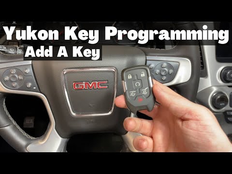 2015 - 2016 GMC Yukon - How To Program A Smart Key Remote Fob - Add A Key DIY Tutorial