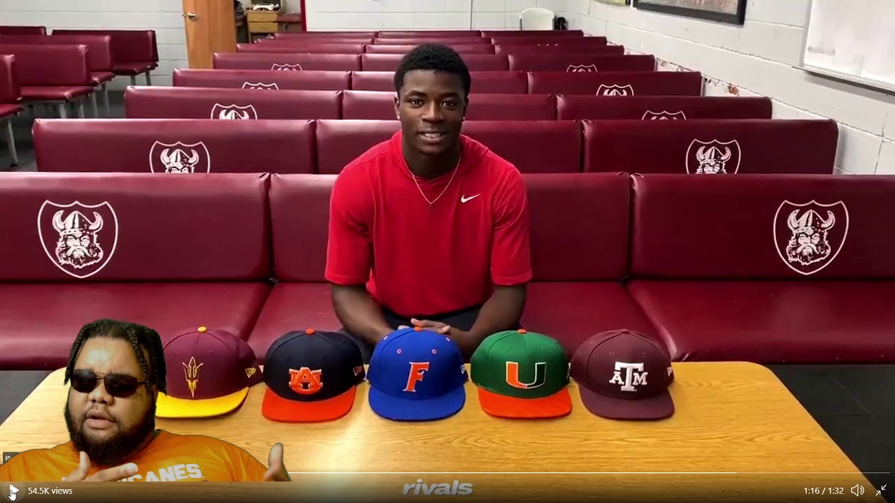 miami hurricanes recruiting 2022 4 ⭐ qb Jacurri Brown top 5 schools and why by rivals