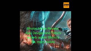 Download Lagu Bholaa Movie Review: Ajay Devgan and Tabu's superb action 'Bhola's life #shorts #yt #trending #shot MP3