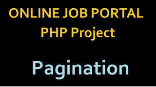 Online Job Portal Project In PHP - Php Project Tutorial (Hindi) - 24