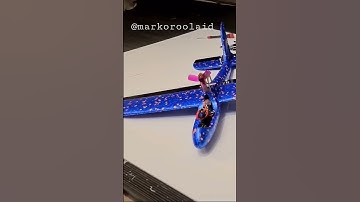 Cheap free flight toy to RC airplane - Building and maiden flight video - chuck glider rc #shorts