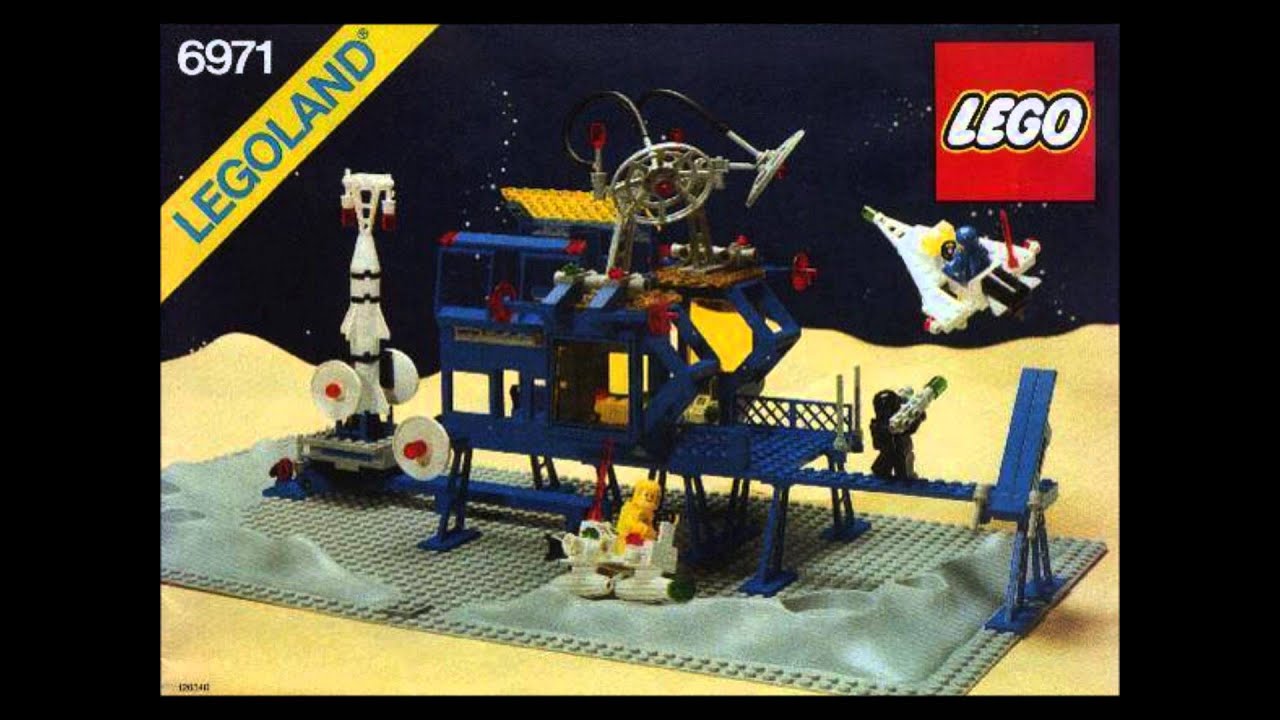 lego space sets 1980s