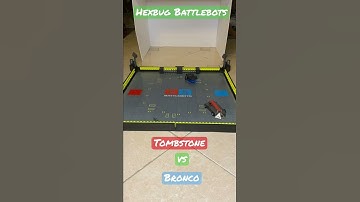 Hexbug Battlebots .. Tombstone vs Bronco