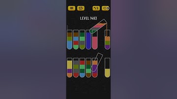 Water sort puzzle level 1493
