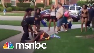 Texas Cop 'On Leave' After Violent Video Posted | msnbc