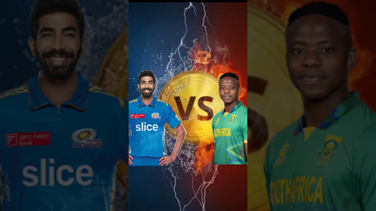 kasigo rabada vs jaspit bumra ind vs sa status