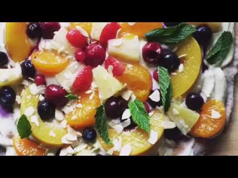 Cashew Cream Fruit Pizza