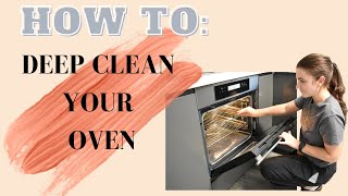 How To Deep Clean Your Oven 2021. Easy oven cleaning | Australia YouTuber | The Foxes Den