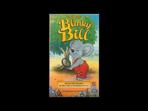 Blinky Bill Detective Blinky Blinky Bill S Wedding Picnic FULL AU VHS PAL