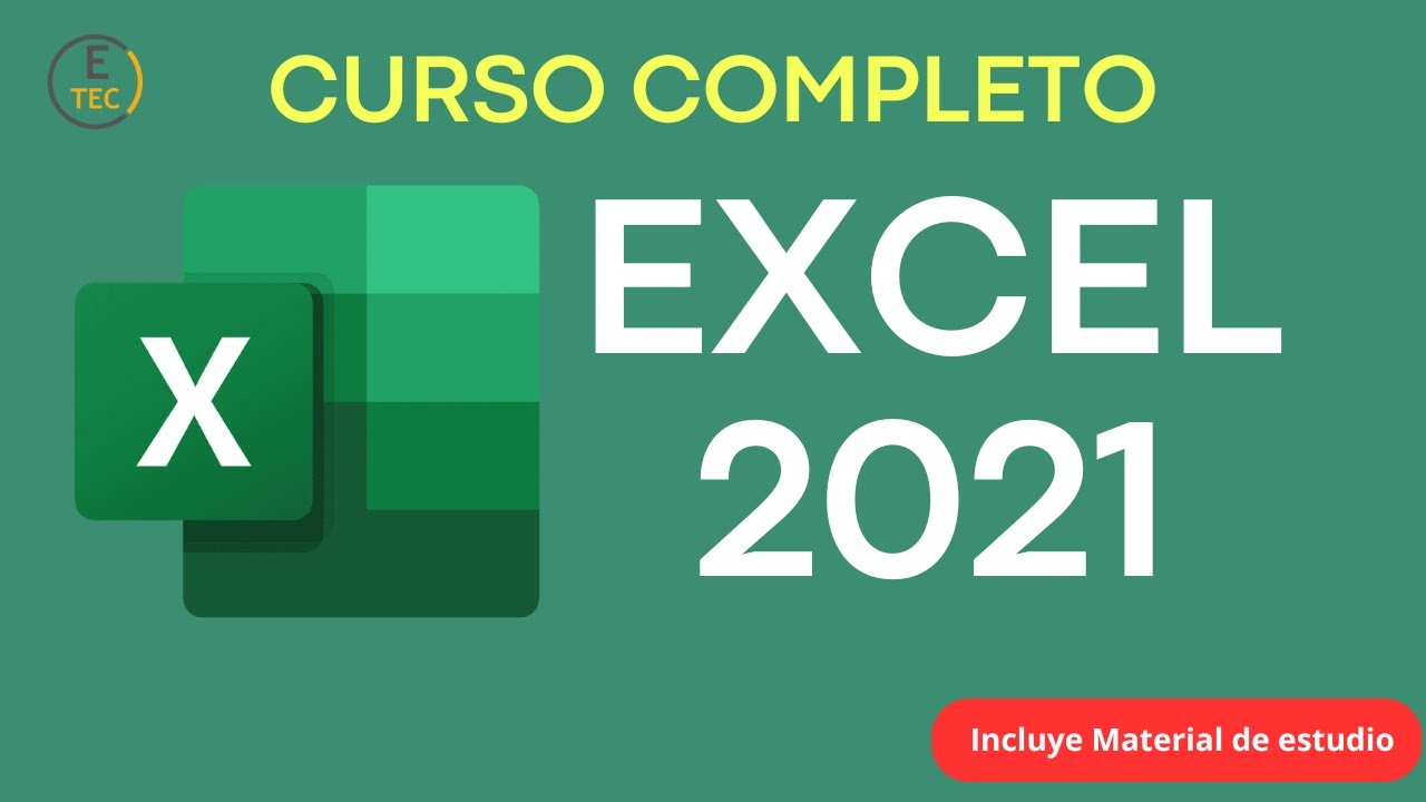 Súper Curso de Excel 2024 - Aprende [GRATIS] - YouTube