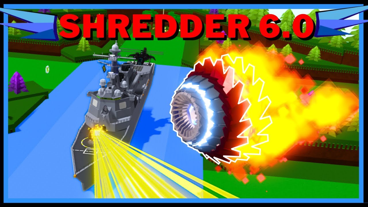 Разрушительный дрон-измельчитель 6.0 *разрезает лодки пополам* в Roblox. Постройте лодку ради сок...