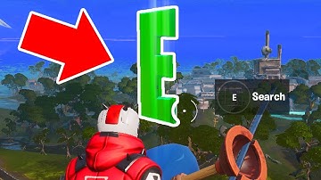Search the hidden E found in the Dive! Loading Screen - Letter E Fortnite SEASON 11