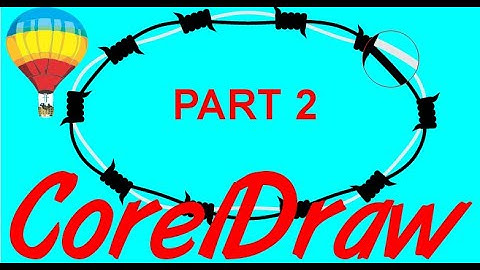 Corel Draw Tips & Tricks NEW version of Barbwire Part 2