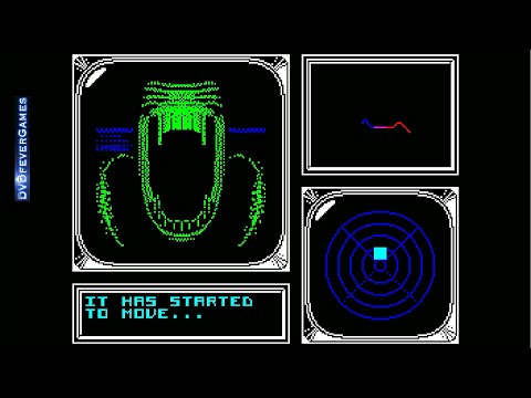 XENOMAZE (2025) - 48K ZX Spectrum 2025 game! Gameplay