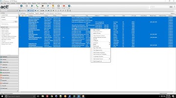 Act! Training - Contact List View, Swap Field, Copy Field, Replace Field