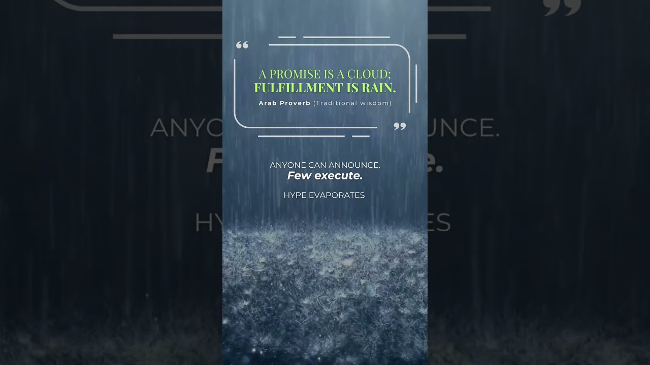 We Didn’t Lie. We Just Didn’t Deliver.