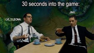 LVL 2 LEONA BE LIKE: