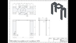 FreeCAD Beginner Tutorial #2 – TechDraw Shop Drawing with Bill of Materials