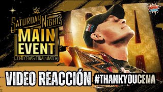 WWE SATURDAY NIGHT'S MAIN EVENT | VIVIENDO EL RETIRO DE JOHN CENA EN VIVO