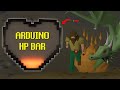 A real-world health bar for Old School RuneScape