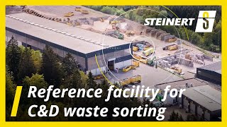 Commercial and demolition waste sorting with NIR, eddy current and magnetic technology