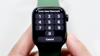 How To Turn On Passcode On Apple Watch