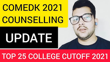 COMEDK Counseling Update | Expected date for Counselling | #Comedk #Counselling #Cutoff #JEE #COMEDK