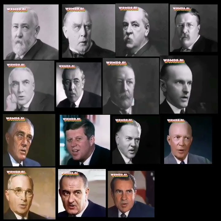 Presidents Who Died In the 20th Century Sing Who Let The Dogs Out