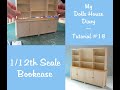 My Dolls House Tutorial #18 - 1/12th Scale 4-Door Bookcase