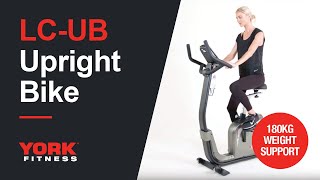 York Fitness LC UB UPRIGHT EXERCISE BIKE