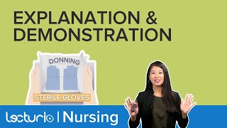 How to Put On Sterile Gloves: Explanation & Demonstration | Lecturio Nursing