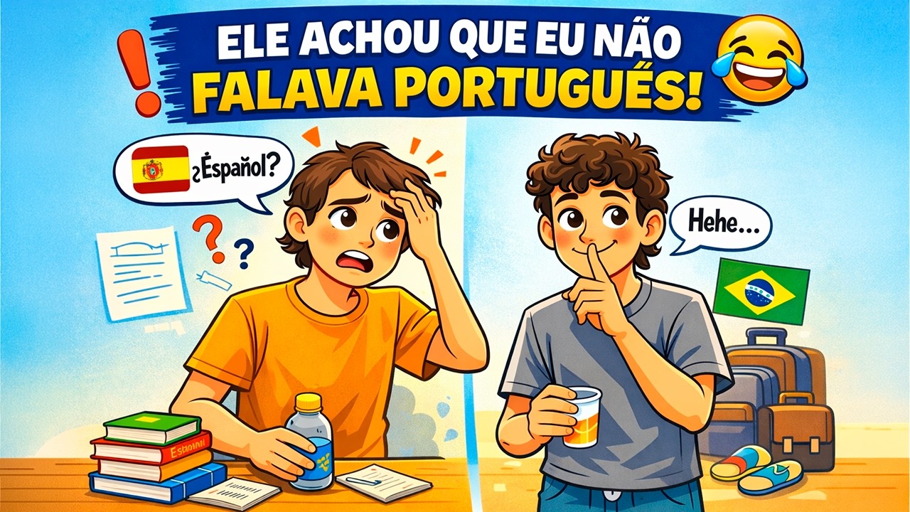 O Cara Pensou Que ele Era Gringo