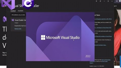 Install Visual Studio 2022 on Windows 10/11 | Create console project in Visual Studio 2022 |#english