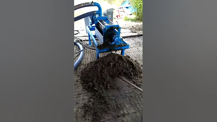 solid liquid separator machine manure dryer equipment