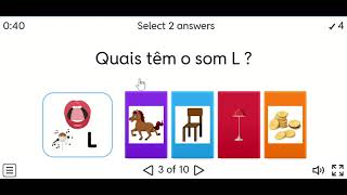 Identificação /l/ e /r/ - wordwall (Comunidade Pré-escolar)