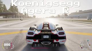 The Crew 2 Bugatti Divo vs Bugatti Chiron vs Koenigsegg Agera R vs Koenigsegg Regera
