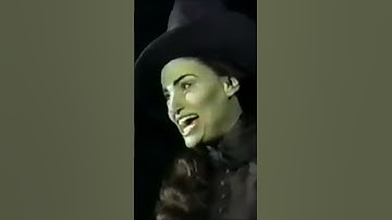 Thumbnail of Idina Menzel singing defying gravity on the late show  #broadwaymusical #broadway #musical