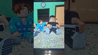 When you sneak 12am to play game with your sibling credit Zeflay #roblox #like #subscribe