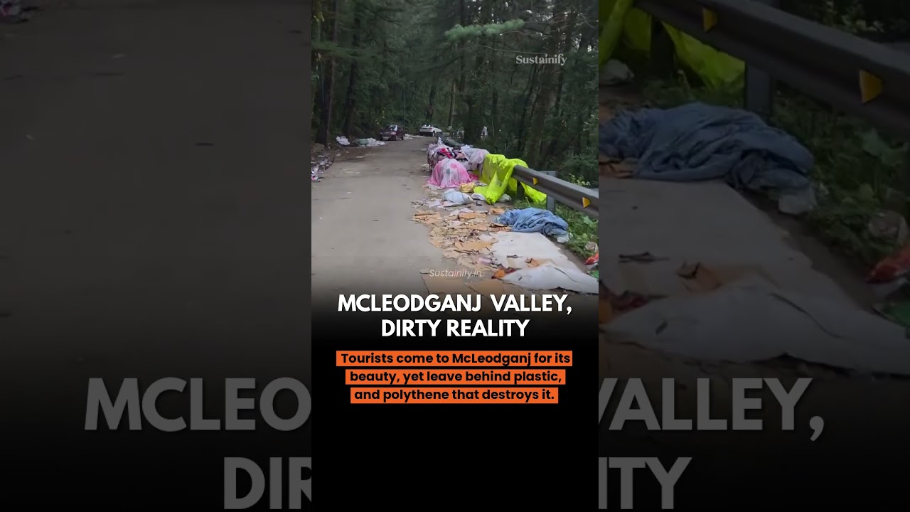 We travel to McLeodganj for its beauty. Why leave plastic behind? #plasticpollution #news #flood