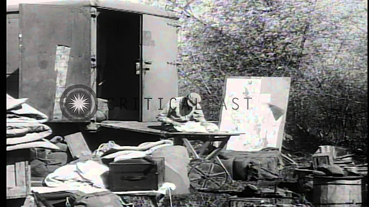 Americans taken as prisoners being served food at ...
