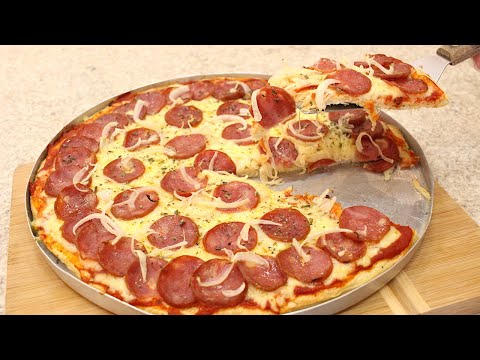 Vídeo: Pizza Com Arroz E Legumes
