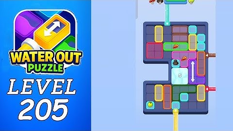 Water Out Level 205 Walkthrough