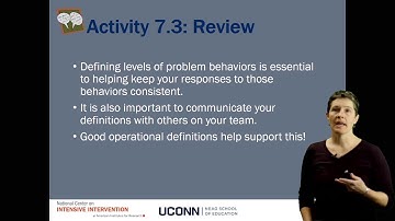 Behavior Course: Module 7 Part 3